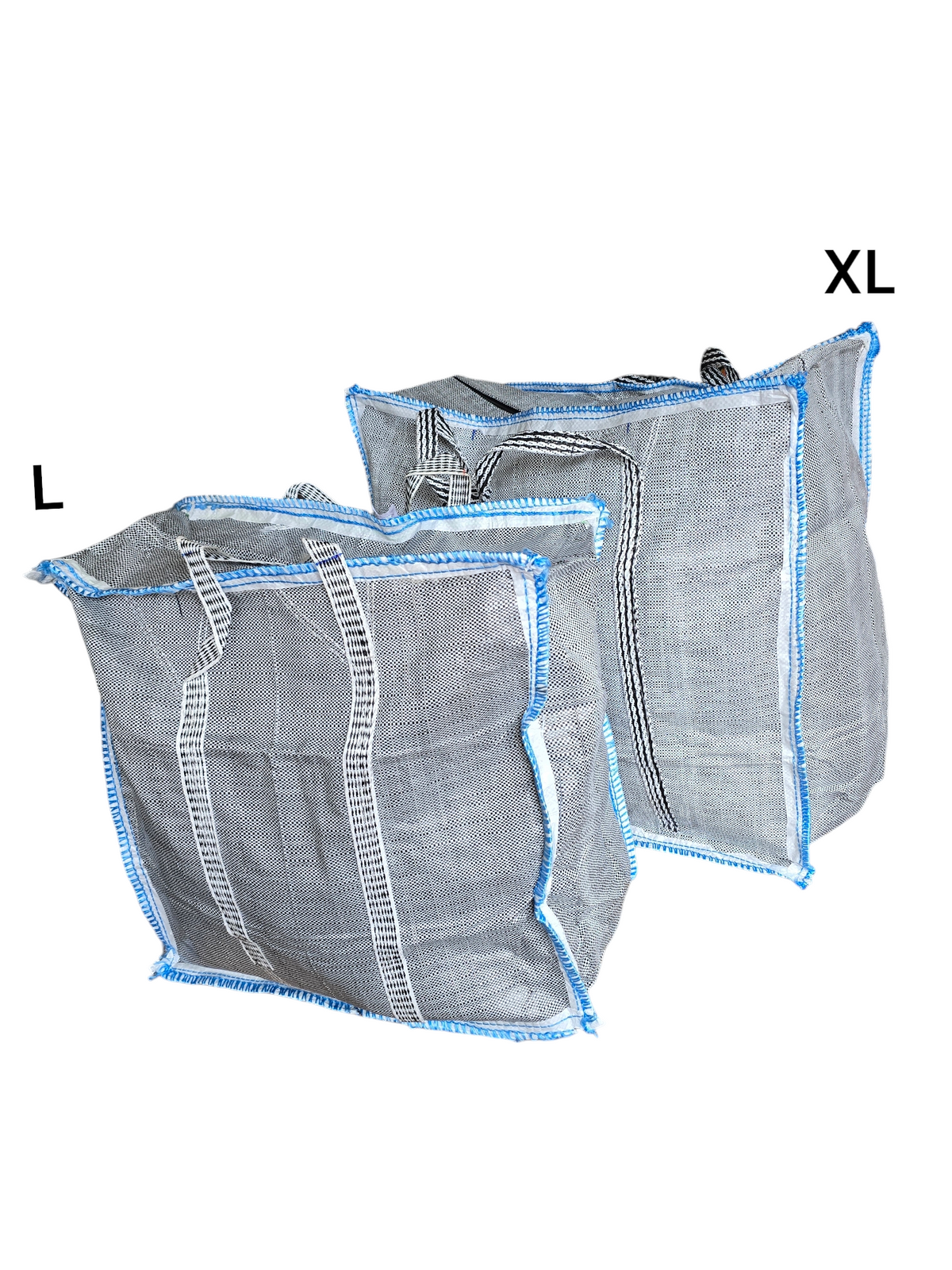 Heavy Duty Woven Storage Bags with Zip & Handle — Moving, Laundry & Shopping Ghana must go Bag